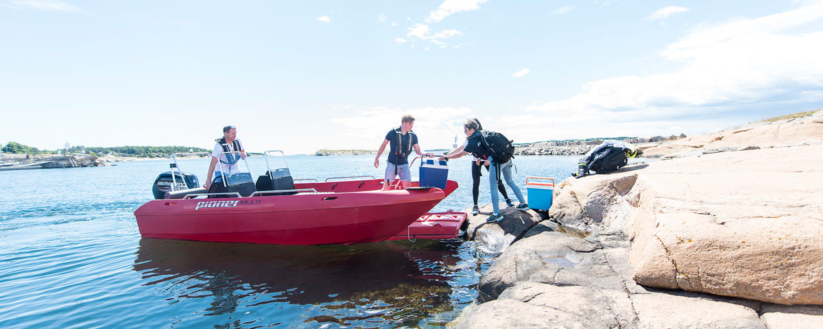Kvalitetstid med familjen till sjöss