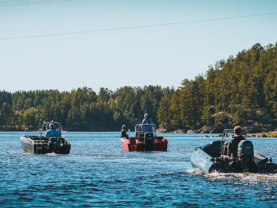 8 båtaktiviteter på sjön